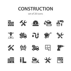 Construction icons.
