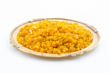 Indian Special Sweet Food Halwa 