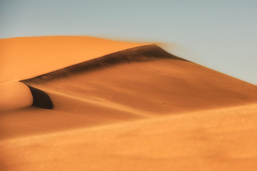 Fototapeta na wymiar Sossusvlei salt pan with high red sand dunes in Namib desert, Namibia, Africa.