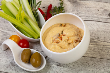 Vegan cuisine - Humus