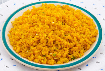 Indian Special Sweet Food Halwa 