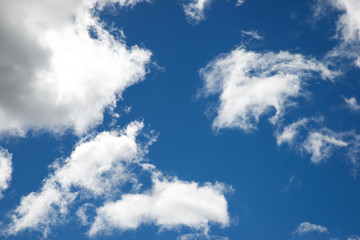 Sky background view