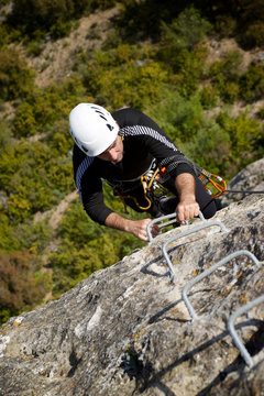 Climbing in Spain