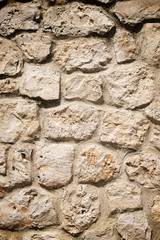 Wall background view