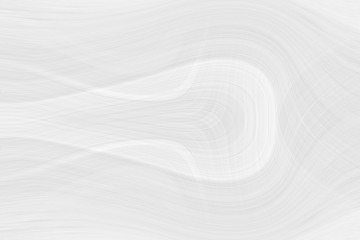 Obraz premium Graphic symmetrical pattern for wallpaper and packaging for various purposes. The background is gray and white with a gradient texture of stripes, lines, waves and geometric shapes.