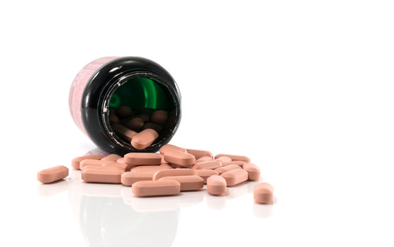 bottle of pills or medicine 