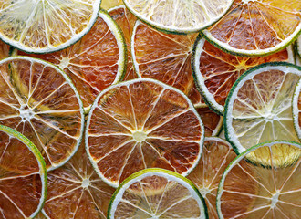 Fototapety  dried lime slices