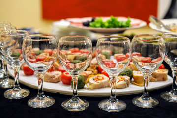 Empty glasses