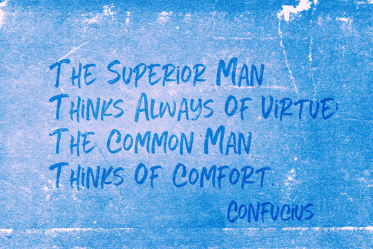 superior man Confucius