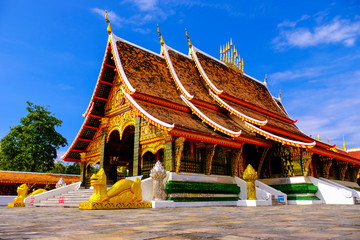 Karasin / Thailand-December 28 2018 :  Wat Wang Kam is a beautiful northeast architecture temple....