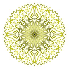 Mandala. for design, greeting card, invitation, coloring book. Arabic, Indian, motifs. Vector illustration.
