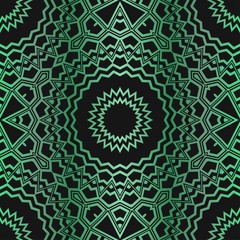 geometric pattern in lace style. Ethnic ornament. Vector illustration. For modern interior design, fashion textile print, wallpaper.