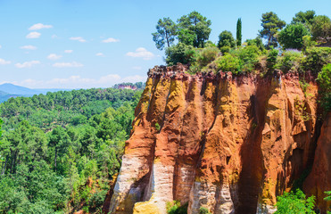Le Sentier des Ocres à Roussillon en Provence