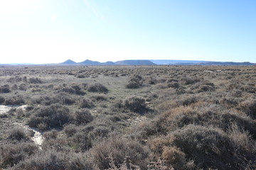 désert des Bardenas Reales , Espagne