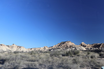désert des Bardenas Reales , Espagne