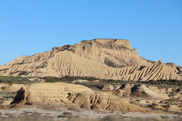 désert des Bardenas Reales , Espagne