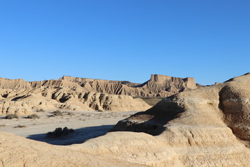 Fototapeta na wymiar désert des Bardenas Reales , Espagne