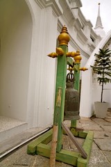 Wat Prayurawongsawat  as a landmark in Bankok Thailand