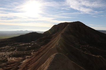 Naklejka premium Désert des Bardenas Reales