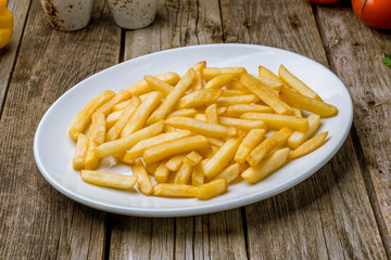 french fries on board