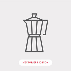 Fototapeta na wymiar kettle icon vector