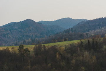 Naklejka premium Bieszczady