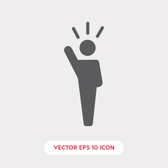 leader icon vector
