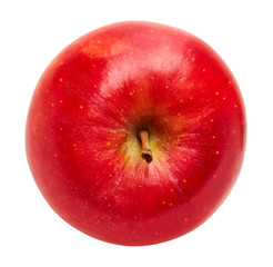 Fresh Red Apple isolated on white background