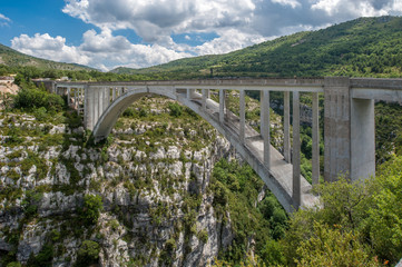 Brücke von Artuby in Südfrankreich