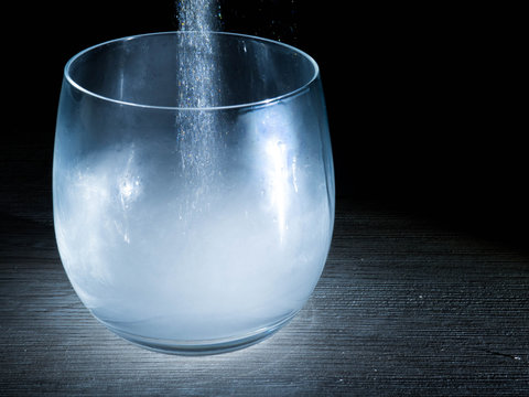 iced water