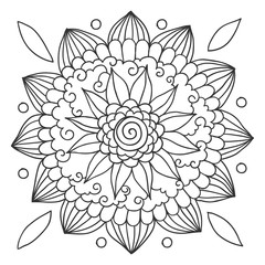 Mandala for coloring