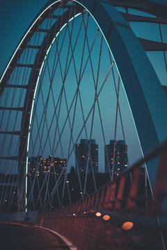 bridge at night