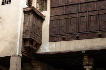 The Bayt Al-Suhaymi house is built around a sahn in the centre of which there is a small garden...
