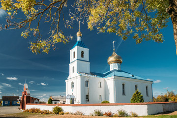 Luzhki, Vitebsk Region, Belarus. Orthodox Church Of Nativity Of 