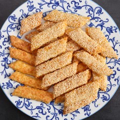 Cheese cookies.