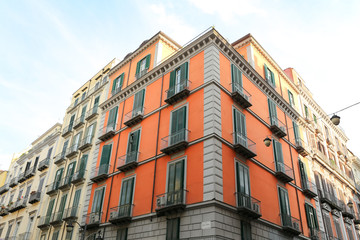Obraz premium Building in Naples, Italy