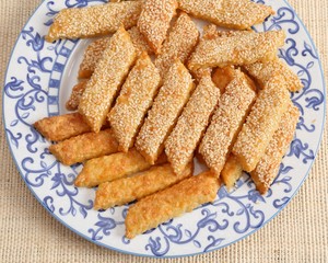 Cheese cookies.