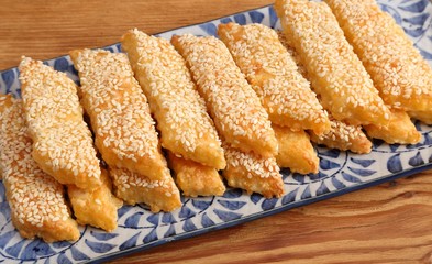 Cheese cookies.