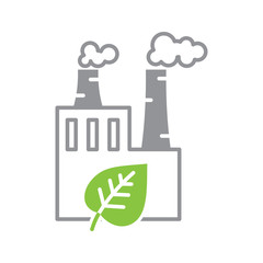 Bio manufacturing icon on white background for graphic and web design, Modern simple vector sign. Internet concept. Trendy symbol for website design web button or mobile app