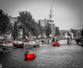 red black amsterdam