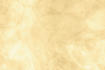 Multicolor yellow geometric rumpled triangular low poly style graphic background.