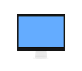 3d render of 24 inch LCD Display