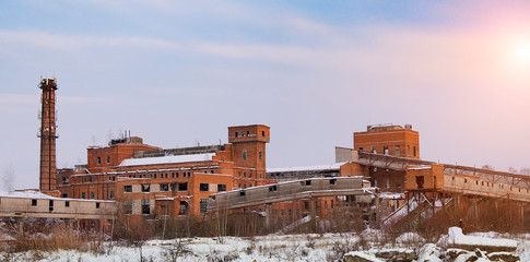 old ruined factory © Perytskyy