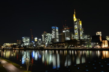 Fototapeta na wymiar Skyline Frankfurt