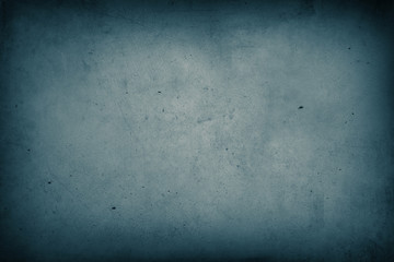 Obraz premium Blue textured concrete wall background