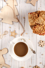 Coffee with cookies
