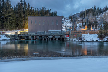 Hydroelectric Plant at Canmore