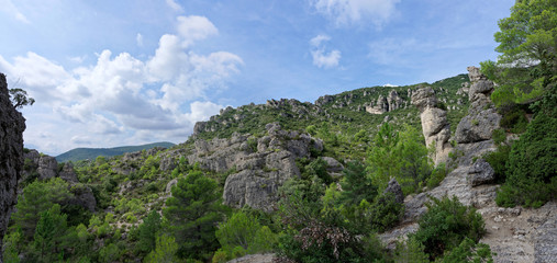 Fototapeta na wymiar Cirque de Mourèze, Hérault, Languedoc-Roussillon, Occitanie, France