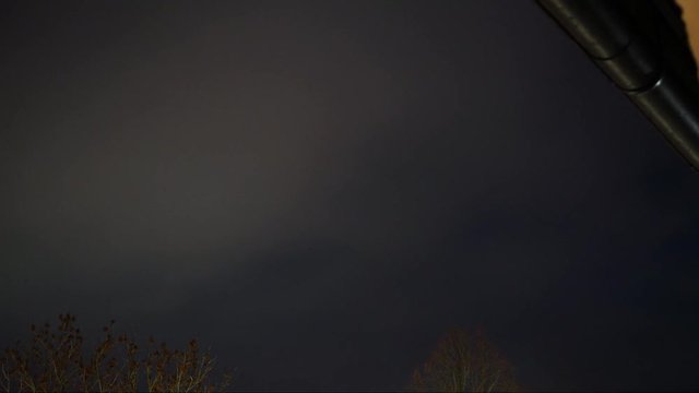 Time lapse of Christmas cometa 46P/Wirtanen on a night sky.