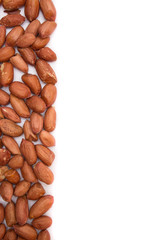 Peanuts, for background or textures. Uncleaned inshell peanuts.